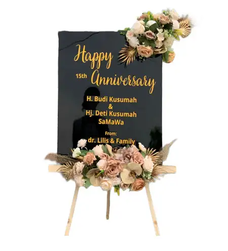 Papan Bunga Akrilik Bale